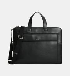 Sac porte-documents enduit Calvin Klein
