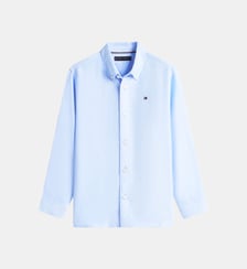 Chemise droite en lin mélangé  Tommy Hilfiger