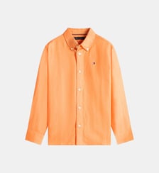 Chemise droite en lin mélangé  Tommy Hilfiger