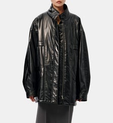 Veste ample enduite Low Classic