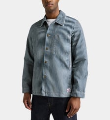 Veste classique droite rayée coton A.P.C.