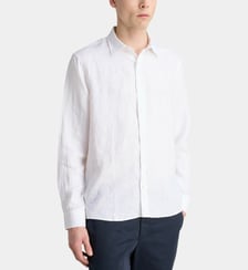 Chemise droite logo en lin North Sails