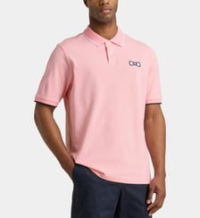Polo droit Ingénieux signature en coton piqué Eden Park