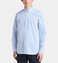 Chemise droite Précision rayée coton Eden Park