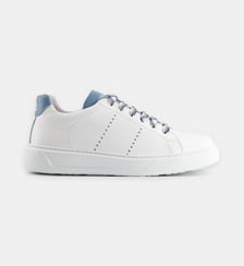 Baskets basses en cuir signature National Standard
