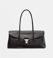Sac à main Shoulder Gear en cuir Lemaire
