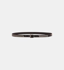 Ceinture en cuir détails clous 20 Lemaire