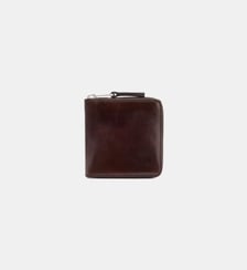 Portefeuille pliable en cuir Lemaire