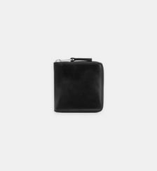 Portefeuille pliable en cuir Lemaire