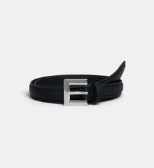 Ceinture fine Nicola en cuir bombé Anine Bing