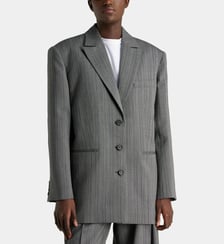 Veste blazer Declan rayures laine  Anine Bing