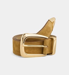 Ceinture classique Muse en suède Margaux Lonnberg