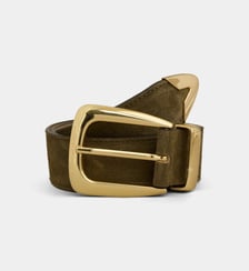 Ceinture classique Muse en suède Margaux Lonnberg