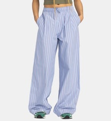 Pantalon large Chillin à rayures en coton biologique Element
