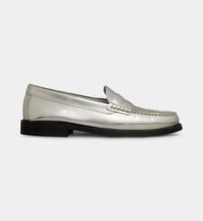 Mocassins Theresa en cuir miroir Galeries Lafayette