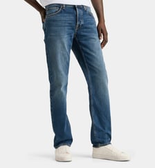 Jean droit Solid Ollie délavé Nudie Jeans