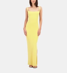 Robe tricot longue ajustée Moruga Ward La Galpa