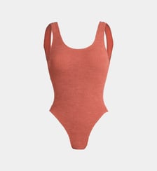 Maillot de bain 1 pièce Riva gaufré Sorbet Island