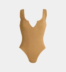 Maillot de bain 1 pièce Ava gaufré Sorbet Island