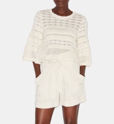 Pull ajusté Azelia en coton Isabel Marant