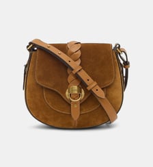 Sac à main Altay Small en cuir velours Isabel Marant