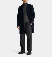 Manteau Roat mi-long en laine mélangée Galeries Lafayette