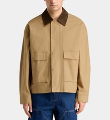 Blouson droit Rarbo en coton déperlant Galeries Lafayette