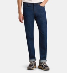 Jean Rudenim droit en denim Galeries Lafayette