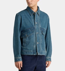 Blouson Rousonim en denim Galeries Lafayette