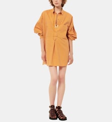 Robe chemise courte Fontella en coton Sessùn