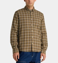 Chemise Risharo 1 en coton à carreaux Galeries Lafayette