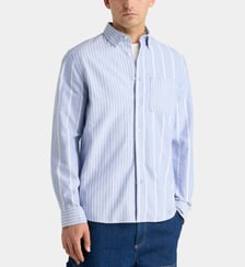 Chemise Rixmix rayée en coton Galeries Lafayette