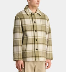 Surchemise Radwool carreaux Galeries Lafayette