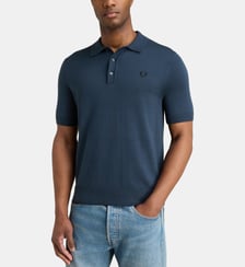 Polo signature en maille de coton Fred Perry
