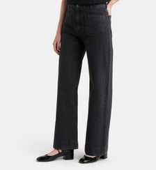Jean large Redford en coton Galeries Lafayette
