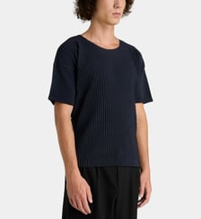 T-shirt Basic côtelé HOMME PLISSÉ ISSEY MIYAKE
