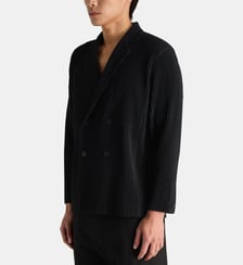 Veste de costume ajustée plissée HOMME PLISSÉ ISSEY MIYAKE