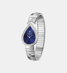 Montre en acier et diamants Chaumet