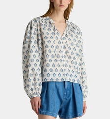 Blouse Eleni motif fleuri en coton The New Society