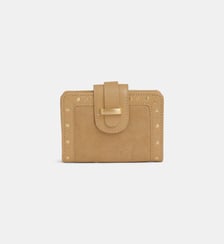 Portefeuille Ava en cuir à clous Galeries Lafayette