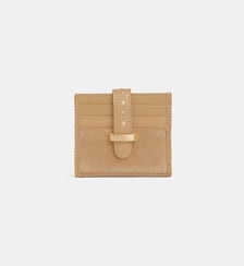 Porte-cartes Amaia Clous en cuir de vachette Galeries Lafayette