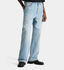Jean large Rami coton denim délavé  Woodbird