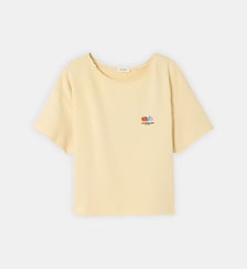 T-shirt droit en coton  American Vintage