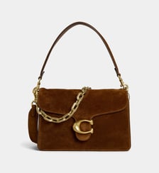Sac à main Tabby cuir suédé et chaîne Coach