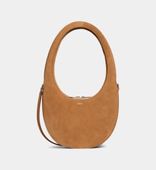 Sac à main Swipe cuir suédé Coperni