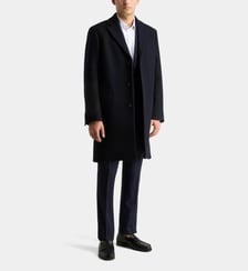 Manteau Ventiane mi-long en laine Comptoir GL