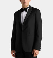 Veste de smoking droite Voltaire en laine italienne Comptoir GL