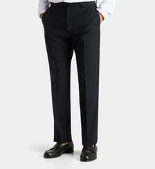 Pantalon de costume Vinci rayé droit en laine Comptoir GL