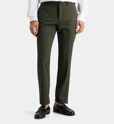 Pantalon de costume ajusté Vire droit en laine Comptoir GL