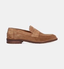 Mocassins en cuir surpiqûres ton sur ton Billi Bi